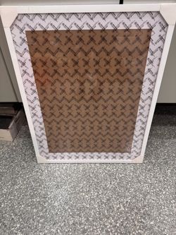 29x23” White Frame With 2” Mat