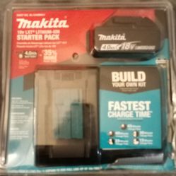 Makita 4.0 Battery With Fast Charger Brand New