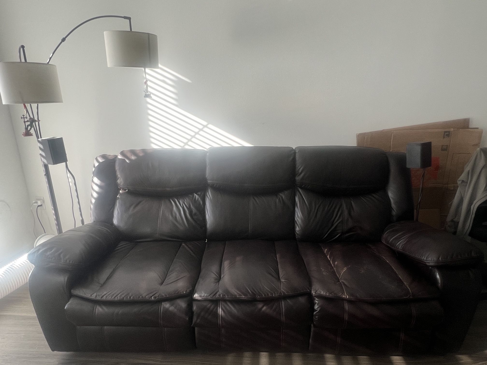 Brown Recliner Couch