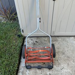 American Reel Push Lawn Mower