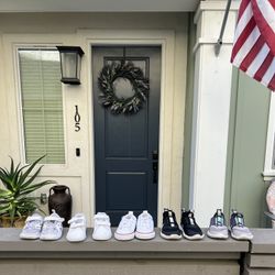 Toddler Nikes and Converse 