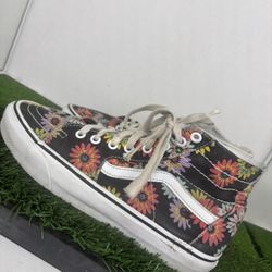 Vans Sk8-Hi Tapered | Skating Shoes | High Top | Peace Floral | Women 9.5
