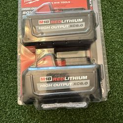 Milwaukee M18 EedLithium High Output XC6.0 Pack 