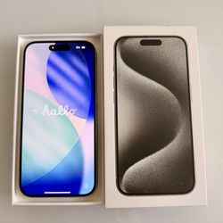 Apple iPhone 15 Pro 256GB Unlocked