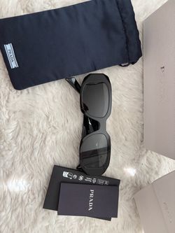 Prada Eyewear Rectangular Frame Sunglasses