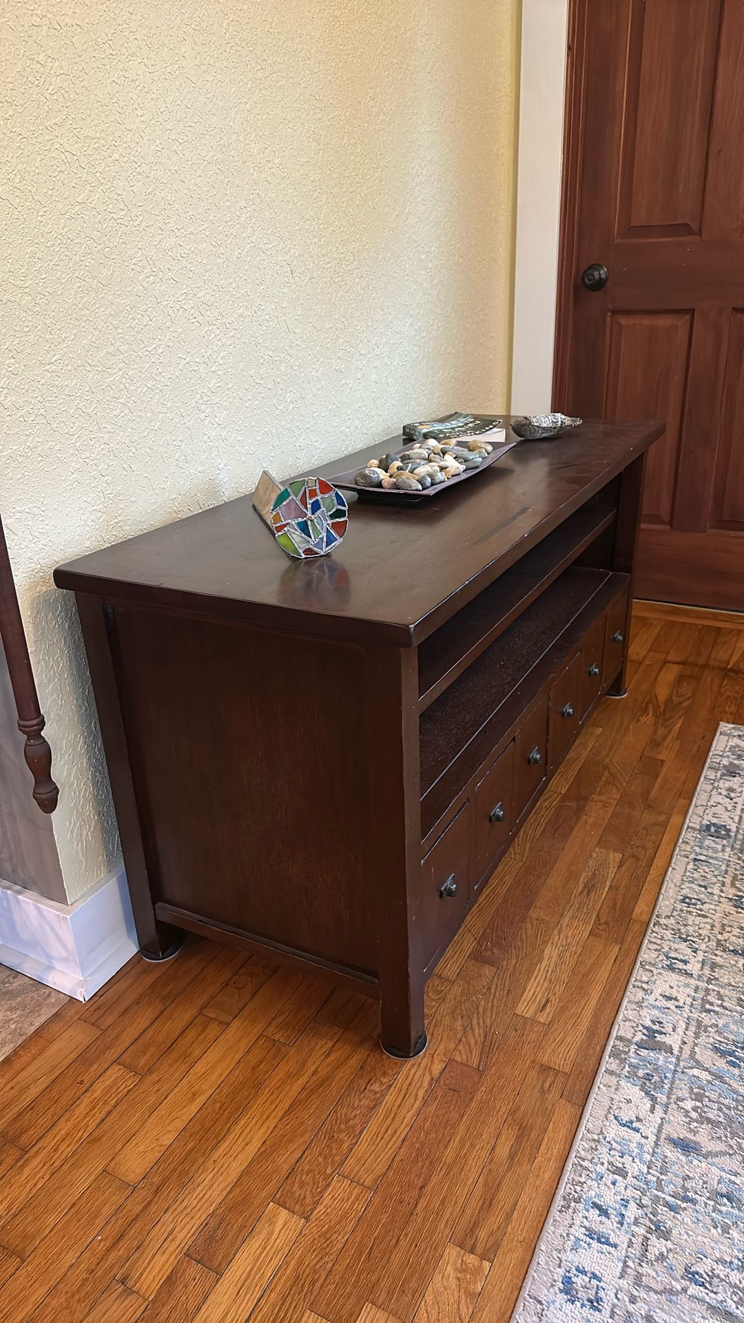 Solid Wood Shelving Unit