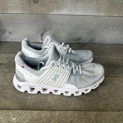 On Cloud Cloudswift Low Glacier White Women Size 8.5 US Sneakers