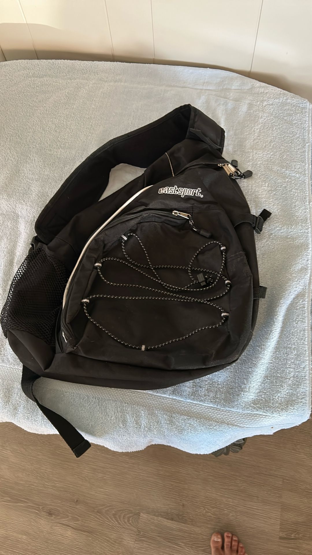NEW Black Eastsport Backpack 