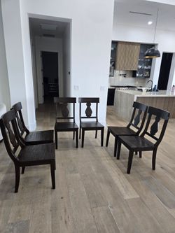 Dining chairs 6, World Market