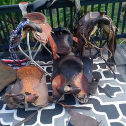 Saddles And Tack PLEASE READ DESCRIPTION