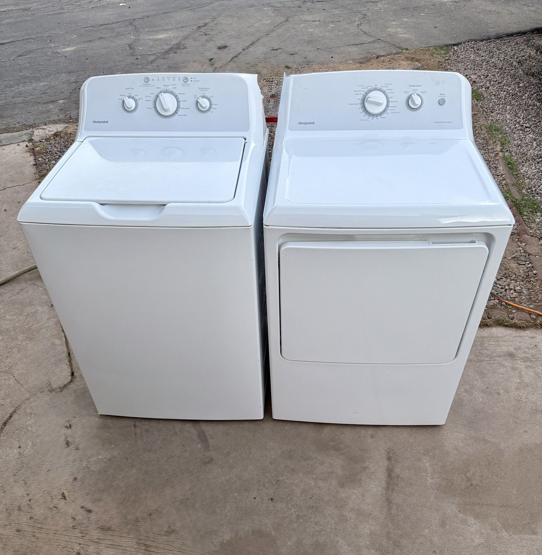 Washer And Dryer Hotpoin He Extra Capacity Plus (king Size)