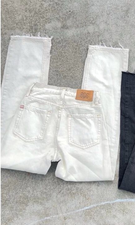 BDG Urban Outfitters High-Waisted, Straight Leg Cowboy Jeans