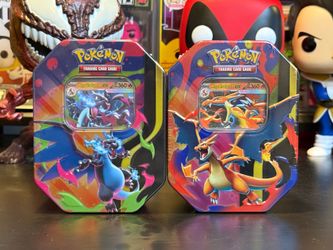 Pokemon Mega Charizard x & y tin