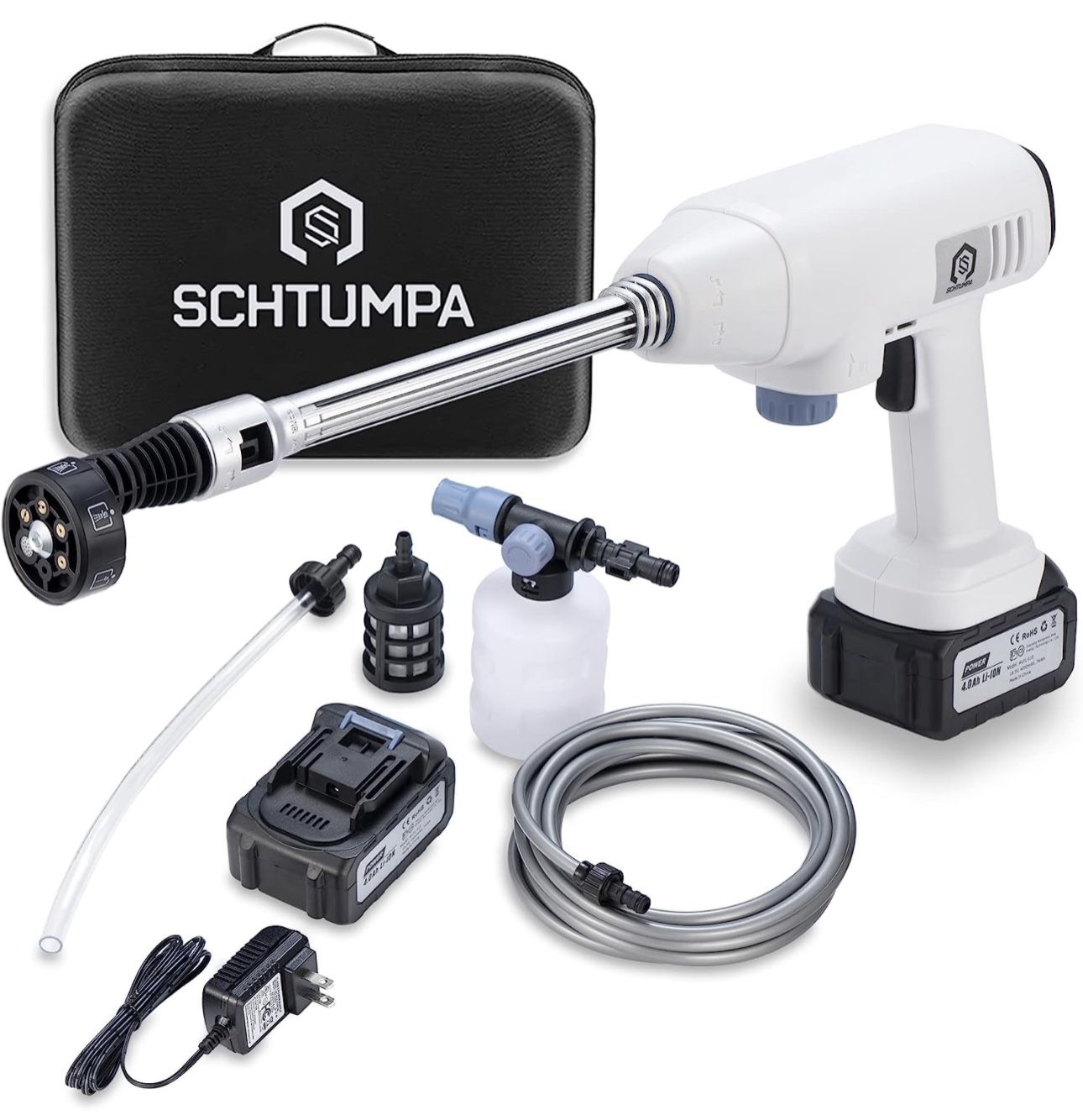 Brand New Cordless 652PSI Pressure Washer, 6in1 Nozzle