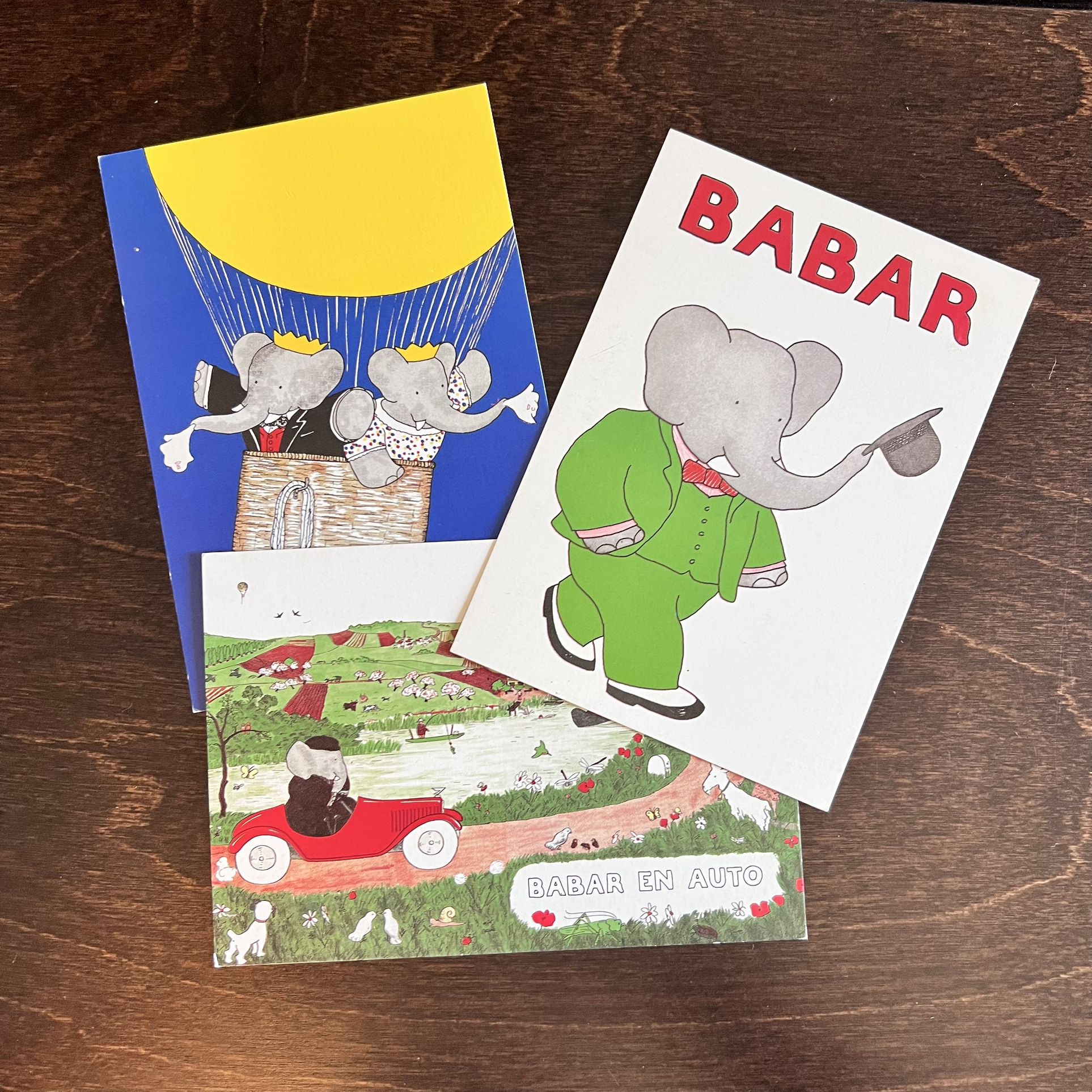 Babar The Elephant Postcards 