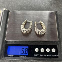 Sterling Silver Earrings 