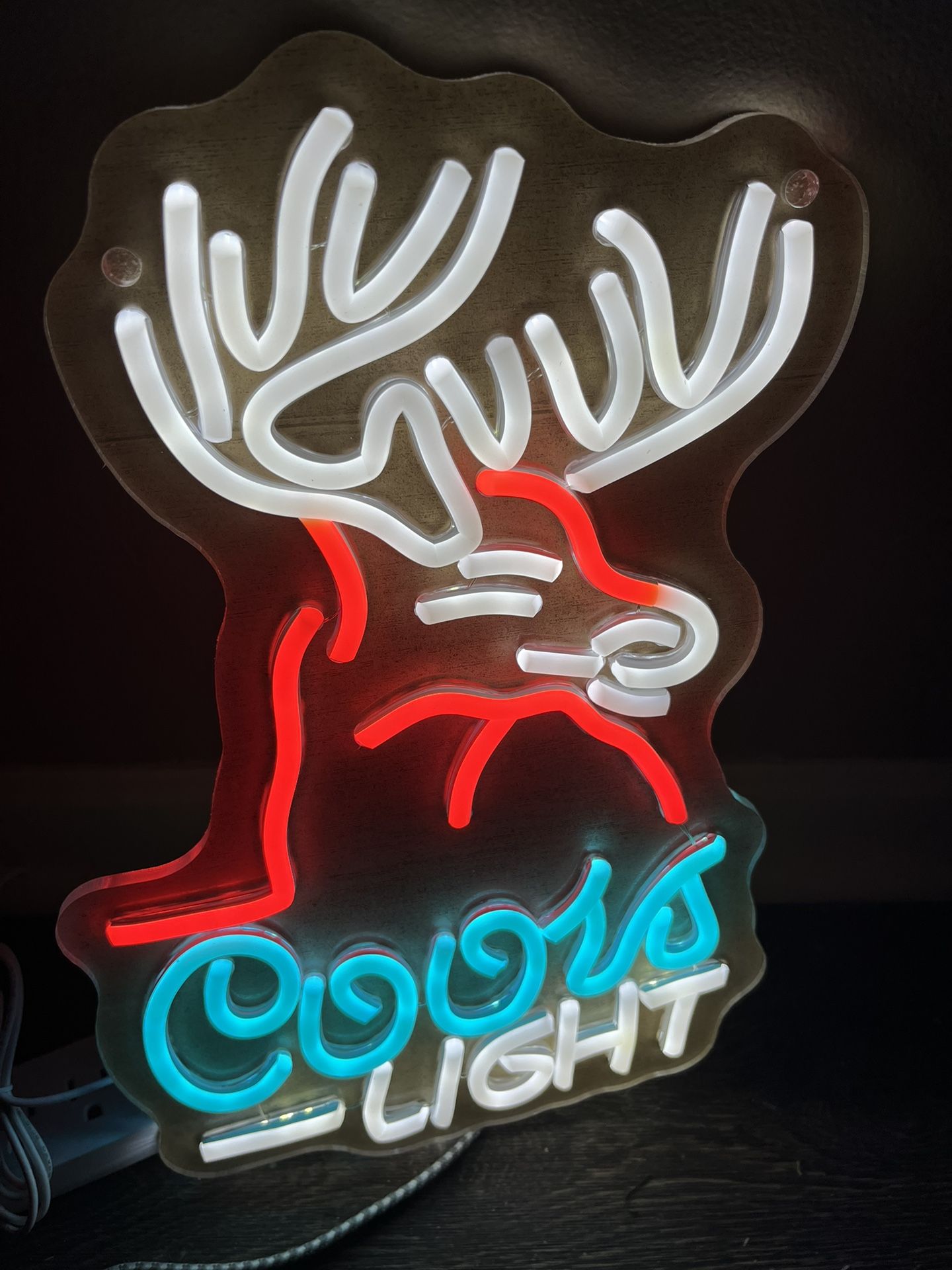 Buck Neon Sign