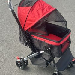 Brand New Luxury Folding  Dog Stroller For $90 