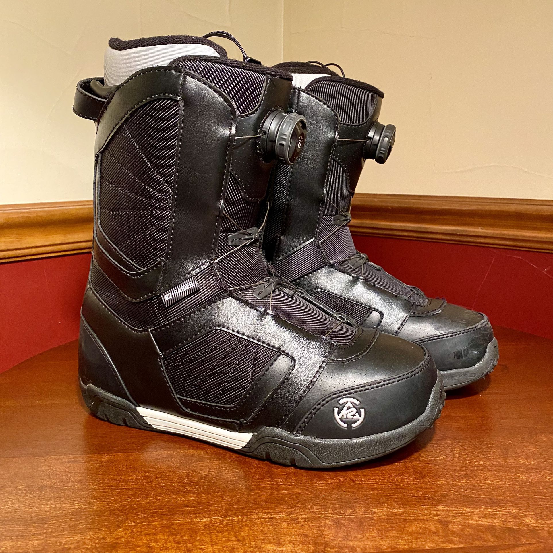 K2 Raider BOA Coiler Black Snowboard Boots Comfort Foam 3D Liner- Men's  Size for Sale in Allentown, PA OfferUp