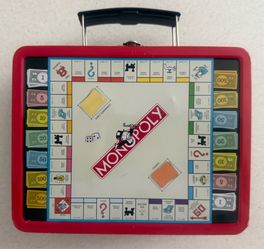 VINTAGE Monopoly Metal Lunchbox