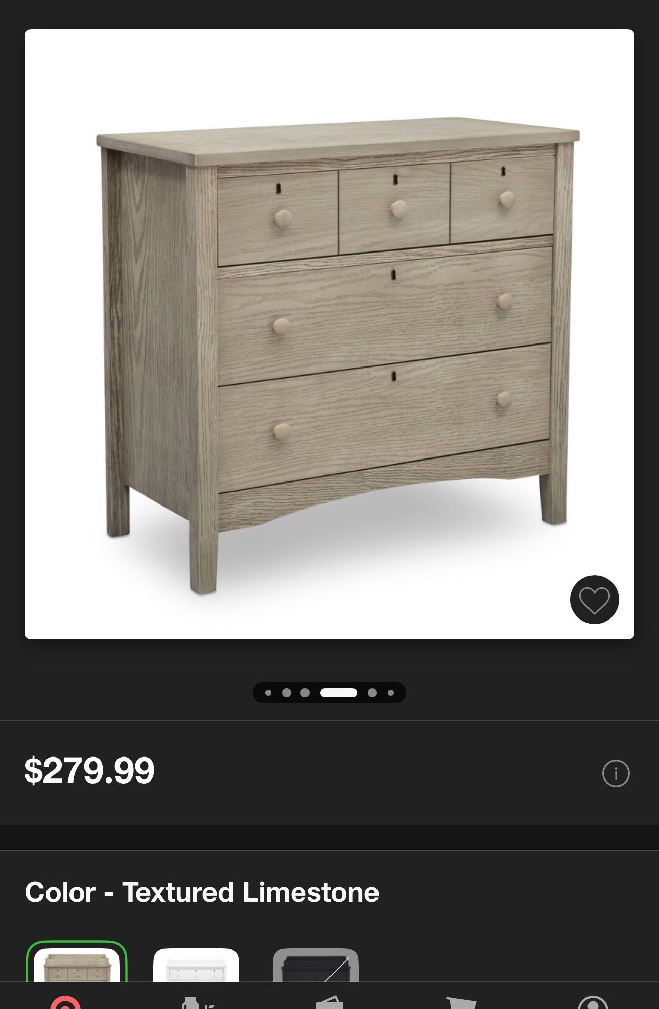 Delta kids dresser