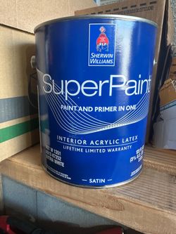 1 Gallon Sherwin-Williams Super Paint