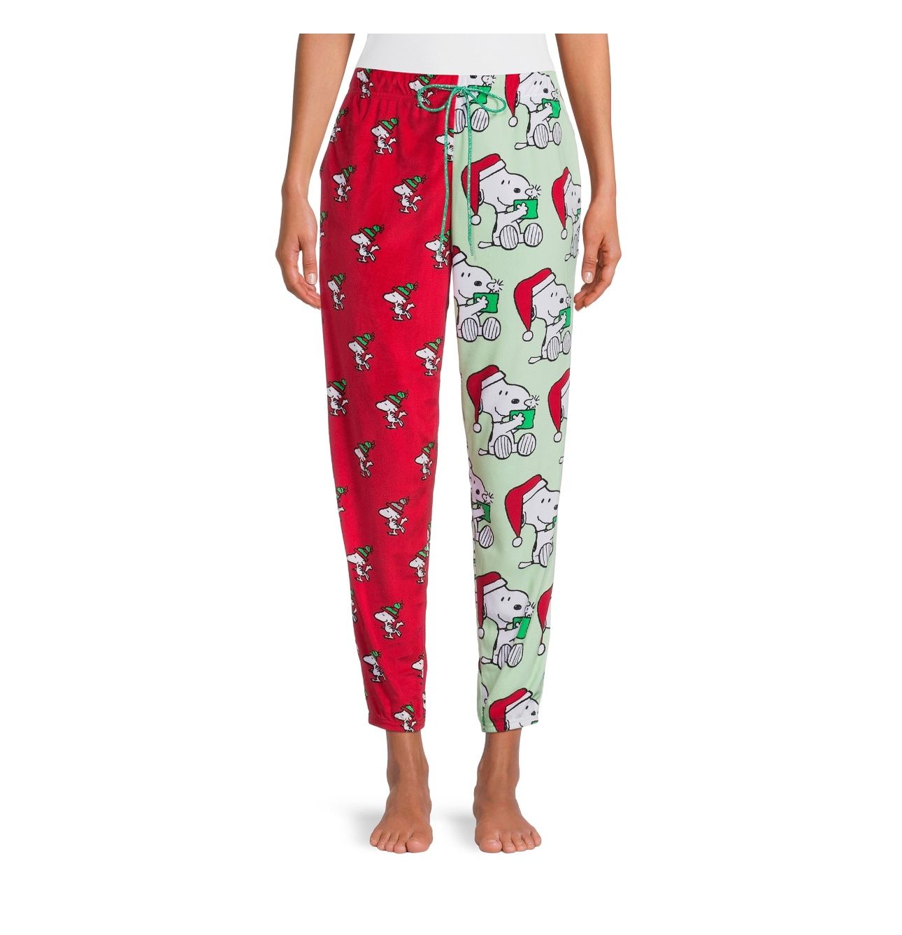 New Large Snoopy Christmas Lounge Pajama Pants