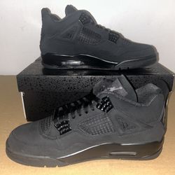 New Air Jordan 4 Black Cat 2025 Sizes 7Y, 8.5, 13
