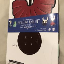 NEW Official Hollow Knight PaperCraft Set from FanGamer