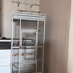 bird cage with stand 
