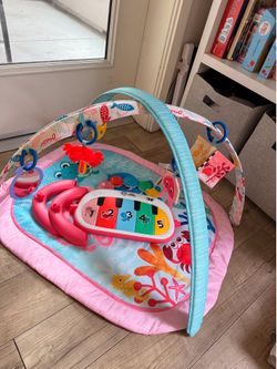 Baby Activity Gym Play Mat with Toys