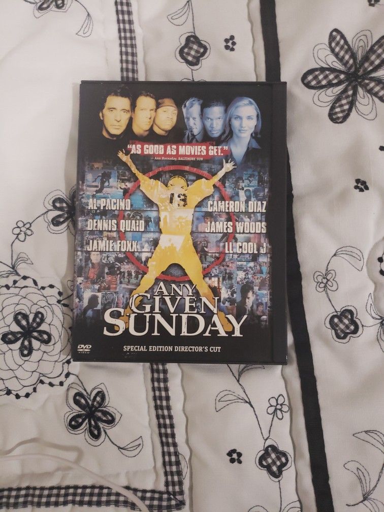 Any Given Sunday DVD