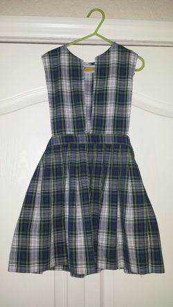 Girls uniform dress 6-6x
