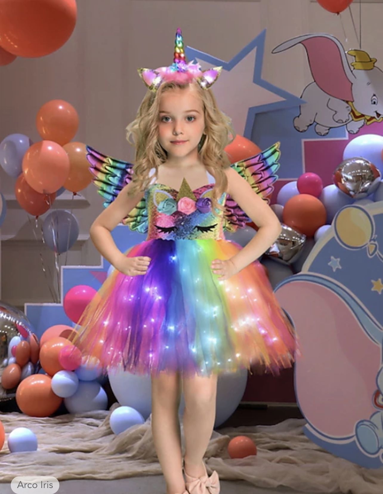 Unicorn Light Up Dress