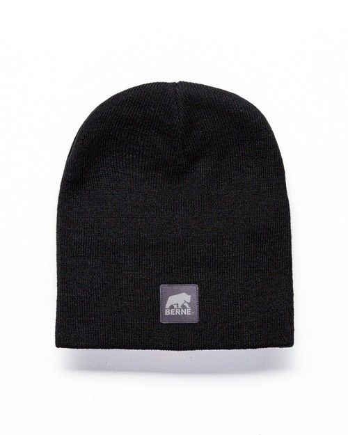 NWT Berne Heritage Knit Beanie (Black) Hat