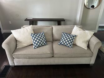 Crate & Barrel Queen Sleeper Sofa