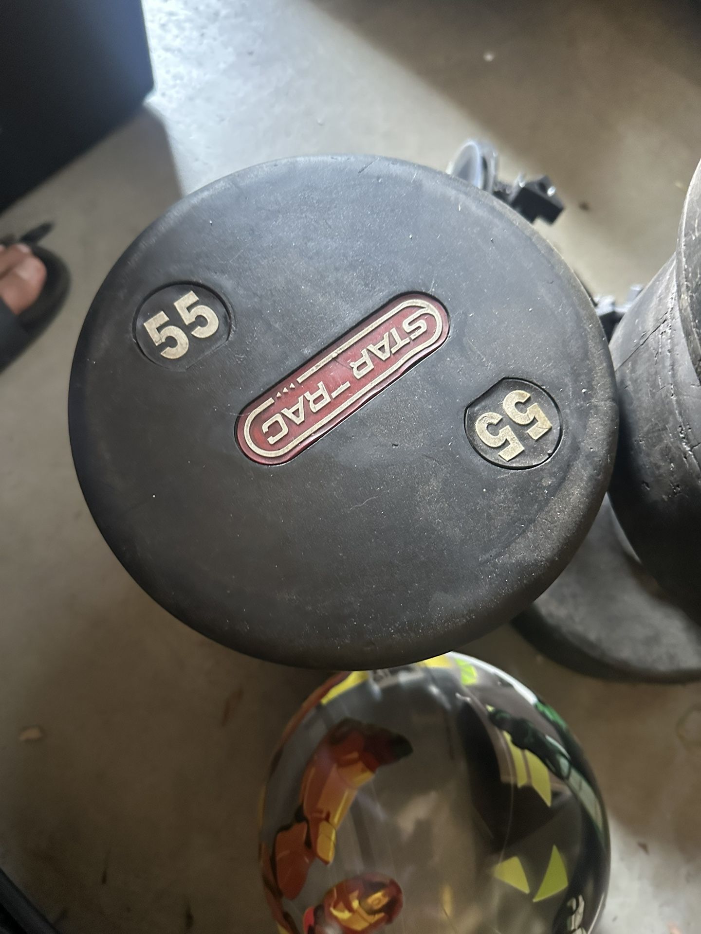55 lb Star Trac Dumbbell – Commercial Quality
