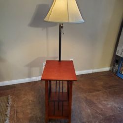 Seville Mission Floor Lamp (Warm Springs And Green Valley)