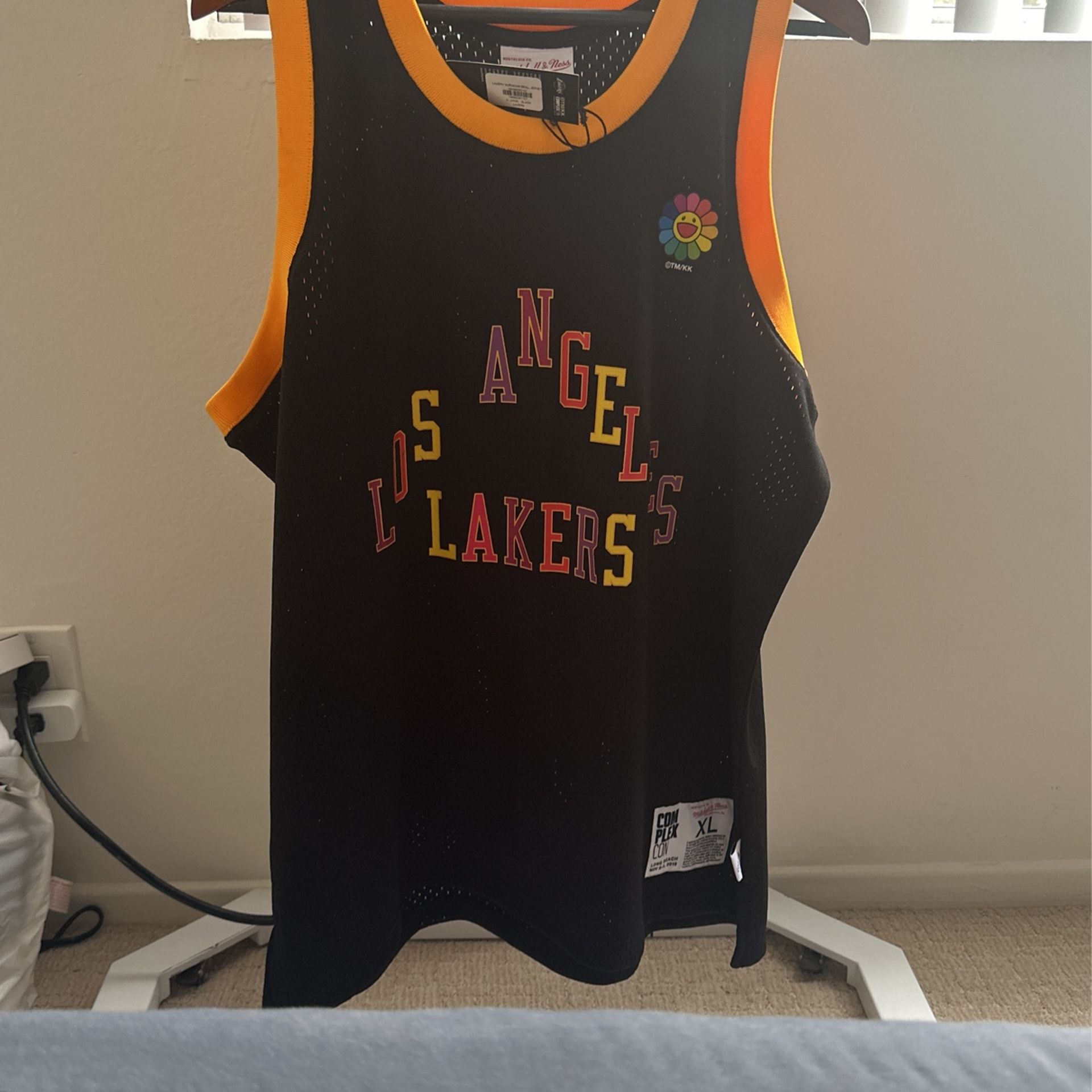 Takashi Murakami ComplexCon x LA Lakers M&N Basketball Jersey XL
