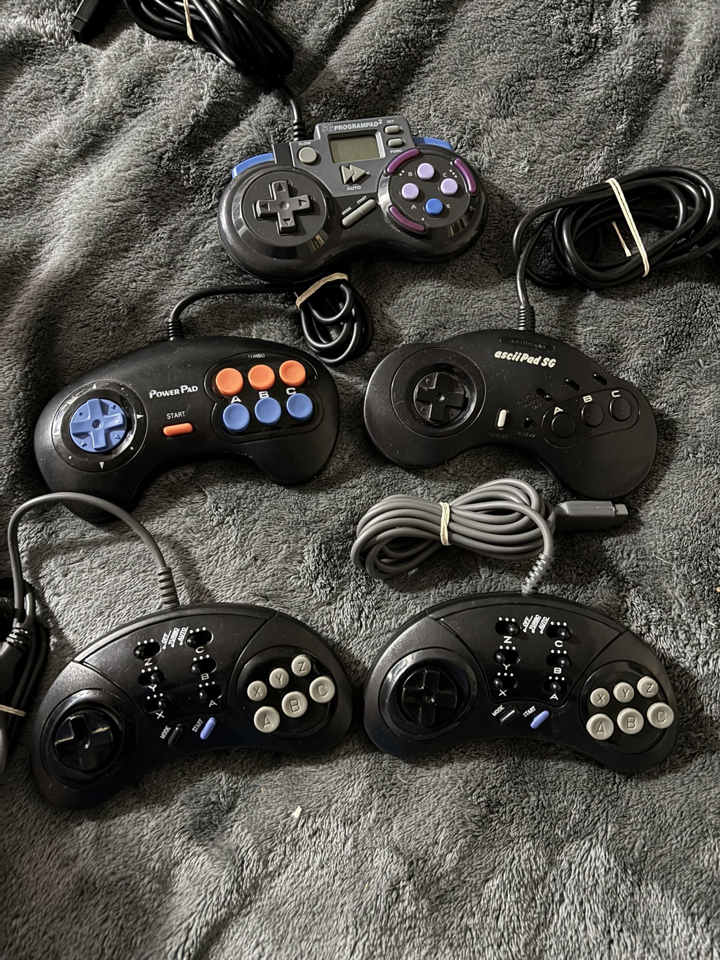 Vintage SEGA Genesis Controllers