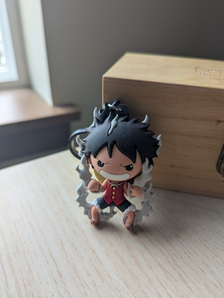 One Piece NEW * Luffy Gear 2 V2 Clip * Blind Bag Series 4 Key Chain Monogram