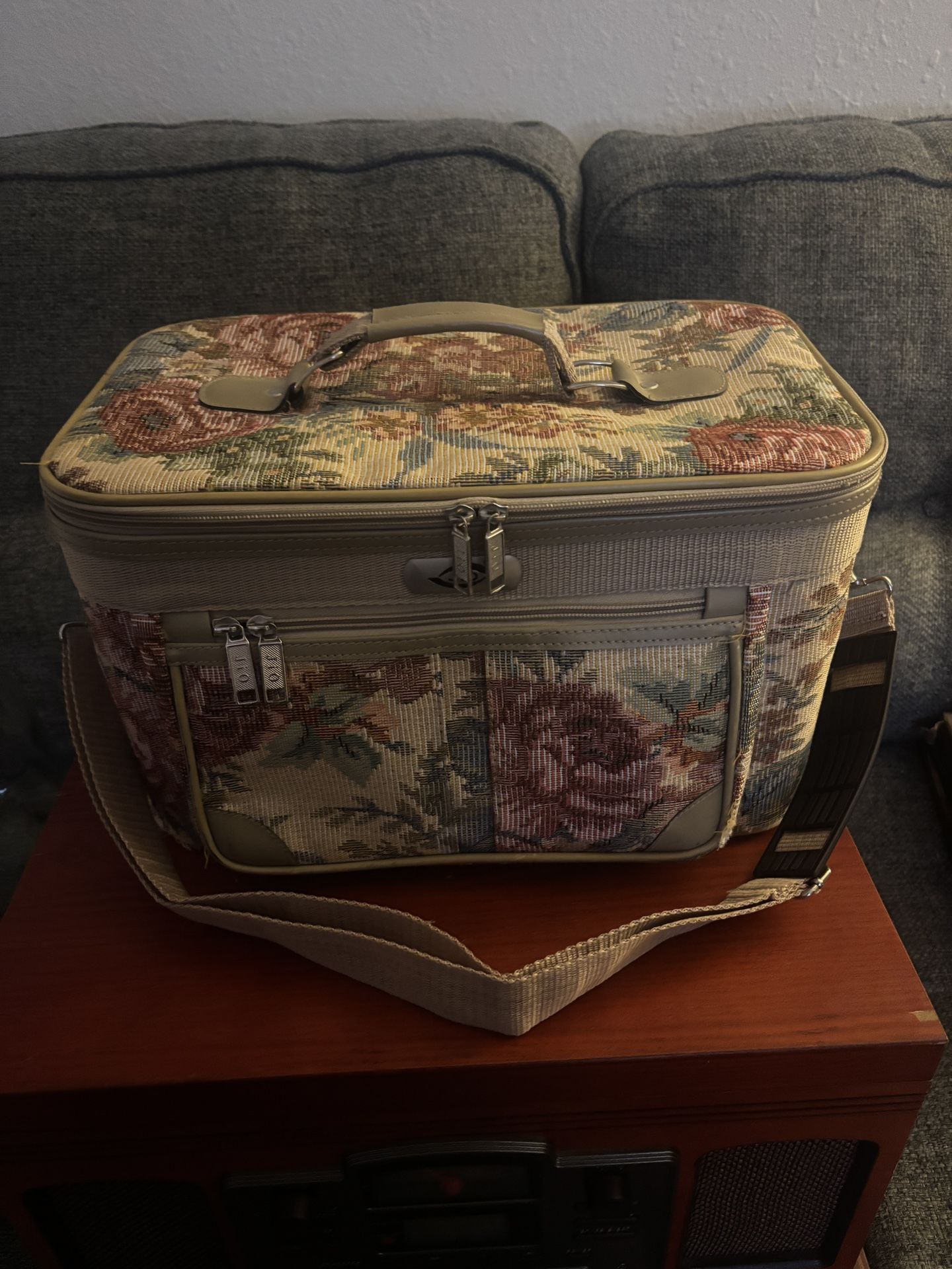 Vintage Cosmetic Bag