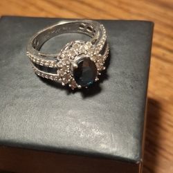 Sapphire Ring 18 Carot Gold 