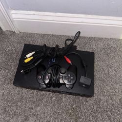 PlayStation 2 With Controller