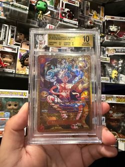 Monkey.D.Luffy (ST31-004) BGS 10 Gold Emperor SP World's Strongest Warriors OP17