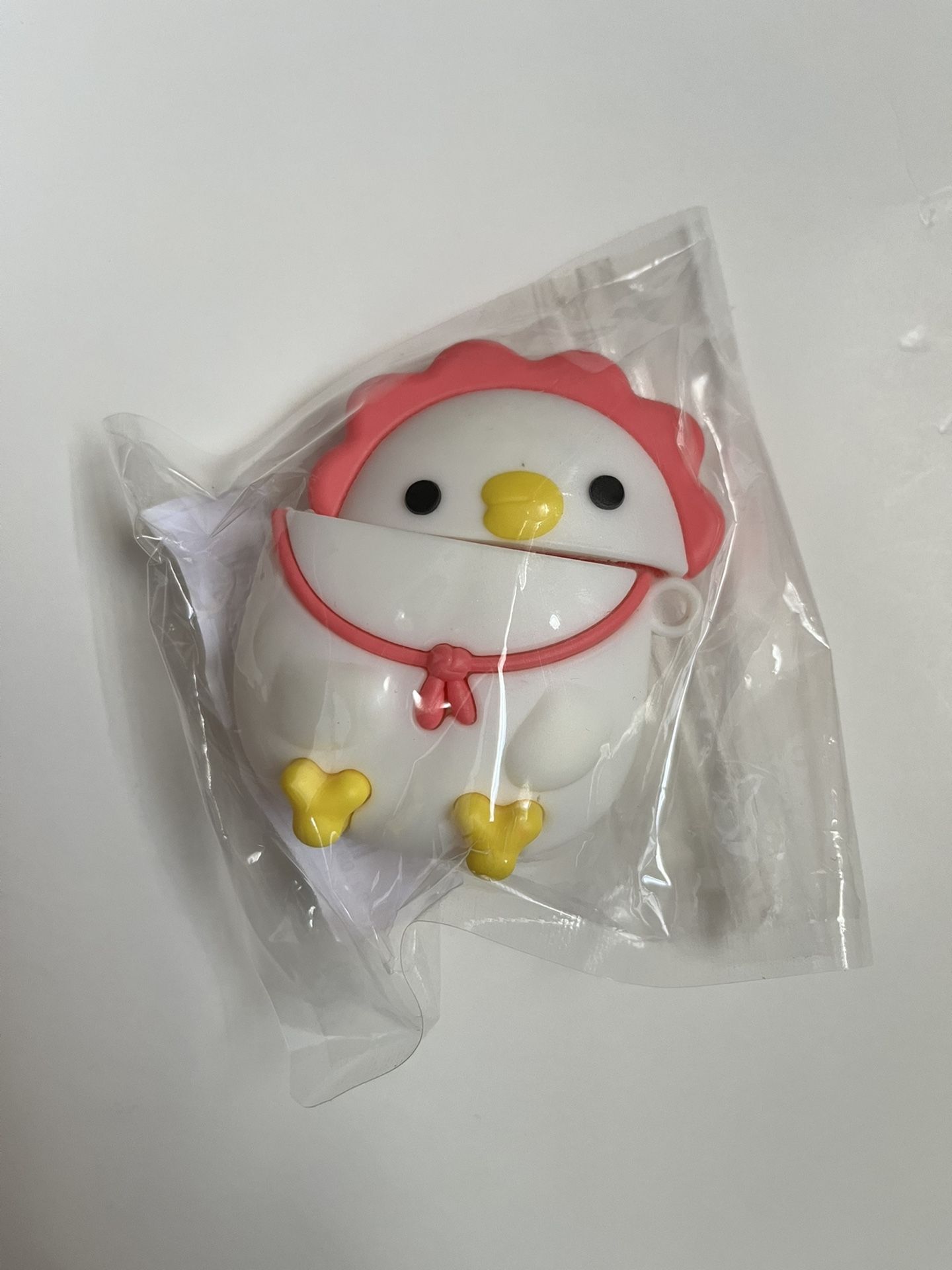 Cartoon Chicken Shaped Airpods Case Cover for Airpods 1 & 2