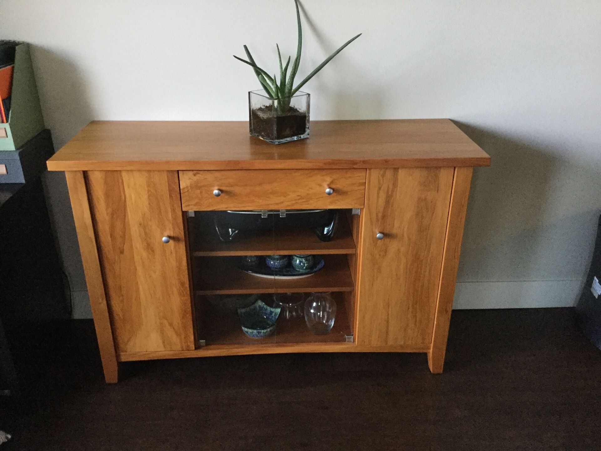 Solid wood buffet from New Zealand (originally $800)