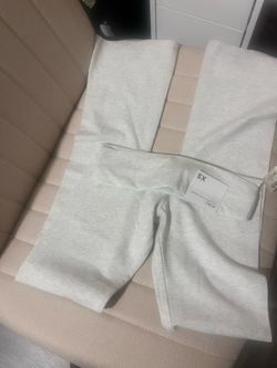 Aeropostale White Flare Leggings