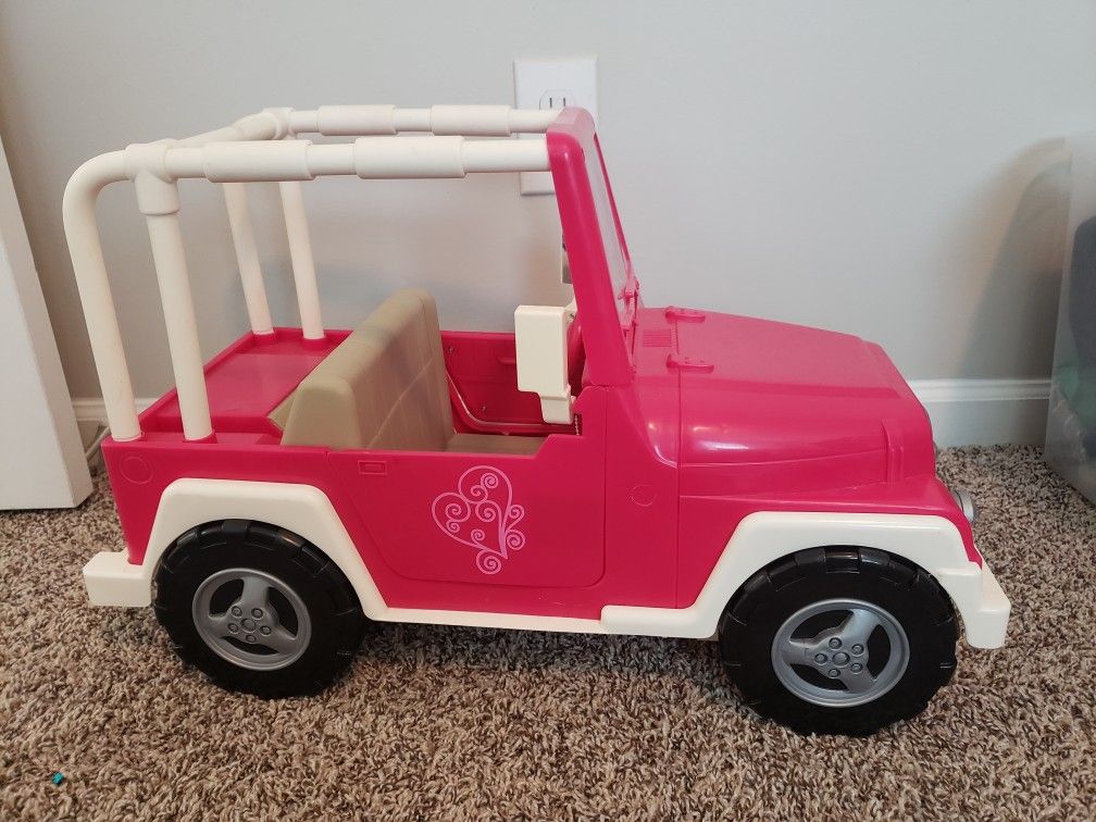Our generation jeep for dolls