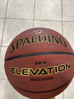 Spalding 28.5” Basketball + Pump